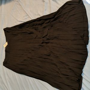 Express Crimp Wrap Maxi Skirt ( 31 inches waist-bottom) Medium